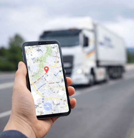 Suivi en temps réel d'un camion sur smartphone – traçabilité continue des mouvements