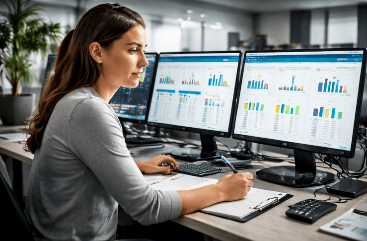 Suivi & reporting – analyse de données et indicateurs de performance